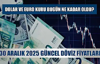 Dolar ve Euro kuru bugün ne kadar oldu?  30 Aralık 2025 güncel döviz fiyatları