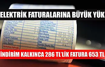 Elektrik Faturalarına Büyük Yük: İndirim Kalkınca 286 TL'lik Fatura 653 TL