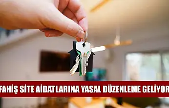 Fahiş site aidatlarına yasal düzenleme geliyor