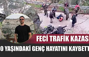 Feci Trafik Kazası 20 Yaşındaki Genç Hayatını Kaybetti