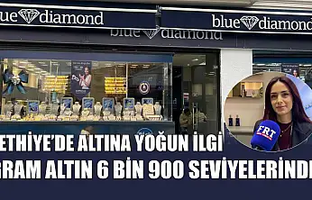 Fethiye'de altına yoğun ilgi: Gram altın 6 Bin 900 seviyelerinde