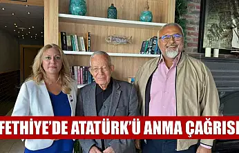 Fethiye'de Atatürk'ü Anma Çağrısı