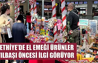 Fethiye'de El Emeği Ürünler Yılbaşı Öncesi İlgi Görüyor