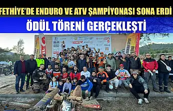 Fethiye'de Enduro ve ATV Şampiyonası Sona Erdi, Ödül Töreni Gerçekleşti
