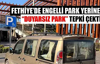 Fethiye'de engelli park yerine 'Duyarsız Park' tepki çekti