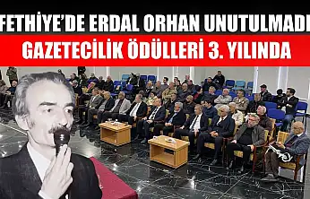 Fethiye'de Erdal Orhan unutulmadı: Gazetecilik Ödülleri 3. Yılında
