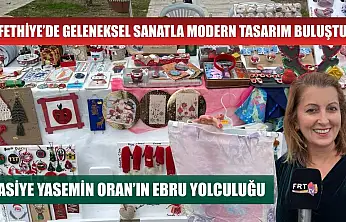 Fethiye'de Geleneksel Sanatla Modern Tasarım Buluştu: Asiye Yasemin Oran'ın Ebru Yolculuğu