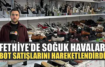 Fethiye'de soğuk havalar bot satışlarını hareketlendirdi