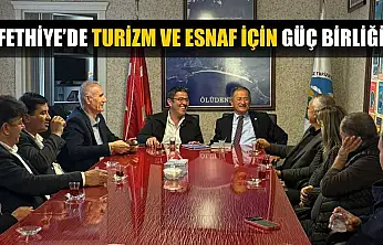 Fethiye'de turizm ve esnaf için güç birliği