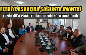Fethiye esnafına sağlıkta avantaj: Yüzde 40'a varan indirim protokolü imzalandı