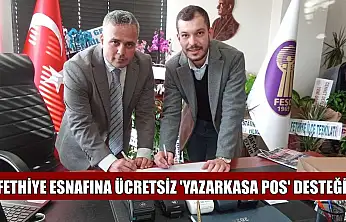 Fethiye esnafına ücretsiz 'Yazarkasa POS' desteği