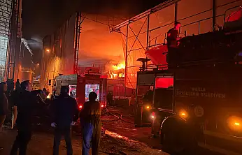 Fethiye'de tersanede tekne yangını