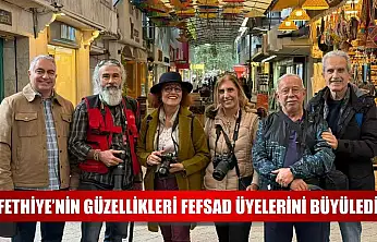 Fethiye'nin güzellikleri FEFSAD üyelerini büyüledi
