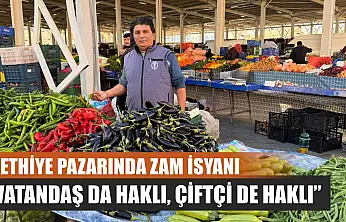 Fethiye pazarında zam isyanı: 'Vatandaş da haklı, çiftçi de haklı'