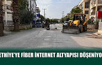Fethiye'ye Fiber İnternet Altyapısı Döşeniyor