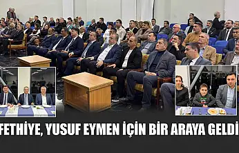 Fethiye, Yusuf Eymen için bir araya geldi
