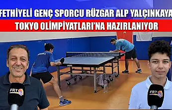 Fethiyeli Genç Sporcu Rüzgar Alp Yalçınkaya Tokyo Olimpiyatları'na Hazırlanıyor