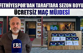 Fethiyespor'dan Taraftara Sezon Boyu Ücretsiz Maç Müjdesi