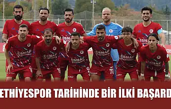 Fethiyespor tarihinde bir ilki başardı