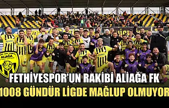 Fethiyespor'un Rakibi Aliağa FK, 1008 Gündür Ligde Mağlup Olmuyor