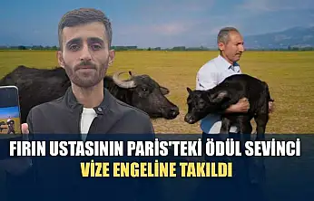 Fırın ustasının Paris'teki ödül sevinci vize engeline takıldı