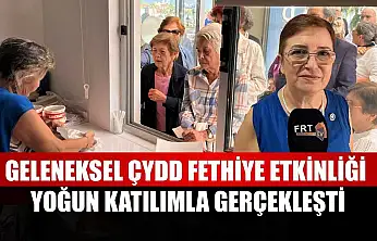 Geleneksel ÇYDD Fethiye Etkinliği Yoğun Katılımla Gerçekleşti