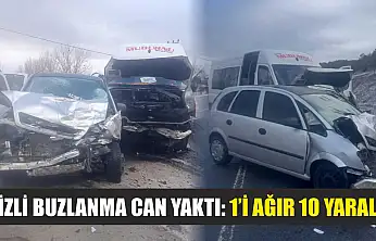 Gizli Buzlanma Can Yaktı: 1'i Ağır 10 Yaralı