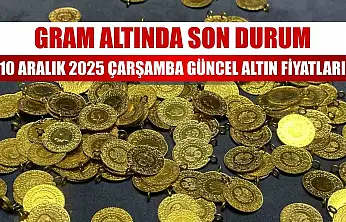 Gram Altında Son Durum: 10 Aralık 2025 Çarşamba Güncel Altın Fiyatları