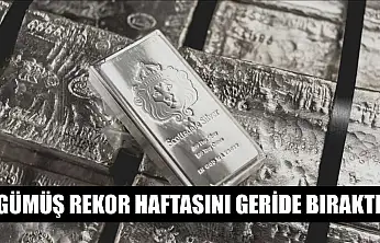 Gümüş rekor haftasını geride bıraktı