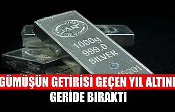 Gümüşün getirisi geçen yıl altını geride bıraktı