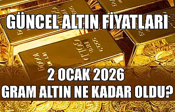 Güncel altın fiyatları: 2 Ocak 2026 gram altın ne kadar oldu?