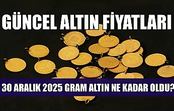 Güncel altın fiyatları: 30 Aralık 2025 gram altın ne kadar oldu?
