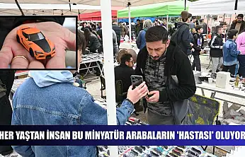 Her yaştan insan bu minyatür arabaların 'hastası' oluyor