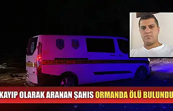 Kayıp olarak aranan şahıs ormanda ölü bulundu