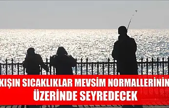 Kışın sıcaklıklar mevsim normallerinin üzerinde seyredecek