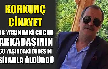 Korkunç cinayet: 13 yaşındaki çocuk, arkadaşının 60 yaşındaki dedesini silahla öldürdü