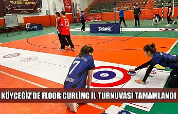 Köyceğiz'de Floor Curling İl Turnuvası tamamlandı
