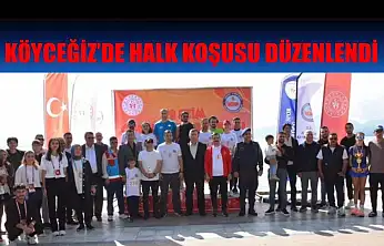 Köyceğiz'de halk koşusu düzenlendi