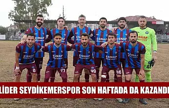 Lider Seydikemerspor Son Haftada Da Kazandı