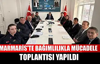 Marmaris'te Bağımlılıkla Mücadele Toplantısı yapıldı
