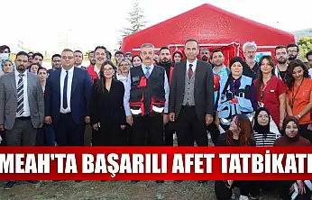 MEAH'ta başarılı afet tatbikatı