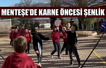 Menteşe'de karne öncesi şenlik
