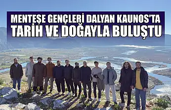 Menteşe gençleri Dalyan Kaunos'ta tarih ve doğayla buluştu