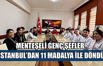 Menteşeli genç şefler, İstanbul'dan 11 madalya ile döndü