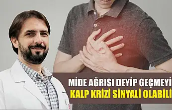 Mide ağrısı deyip geçmeyin: Kalp krizi sinyali olabilir