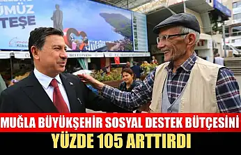Muğla Büyükşehir Sosyal Destek Bütçesini Yüzde 105 Arttırdı