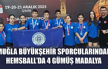 Muğla Büyükşehir Sporcularından Hemsball'da 4 Gümüş Madalya