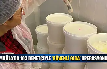 Muğla'da 103 denetçiyle 'Güvenli gıda' operasyonu