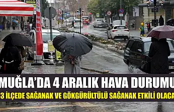 Muğla'da 4 Aralık Hava Durumu: 13 İlçede Sağanak ve Gökgürültülü Sağanak Etkili Olacak