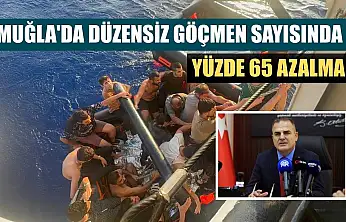 Muğla'da düzensiz göçmen sayısında yüzde 65 azalma